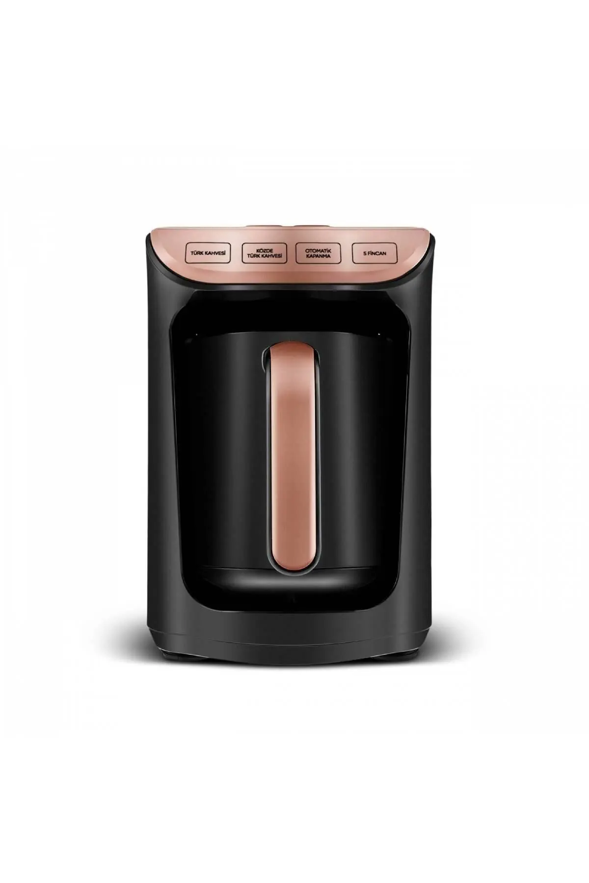 Hatır Közde Türk Kahvesi ve Türk Kahve Makinesi Rosegold 5 Fincan Kapasiteli Bol Köpüklü