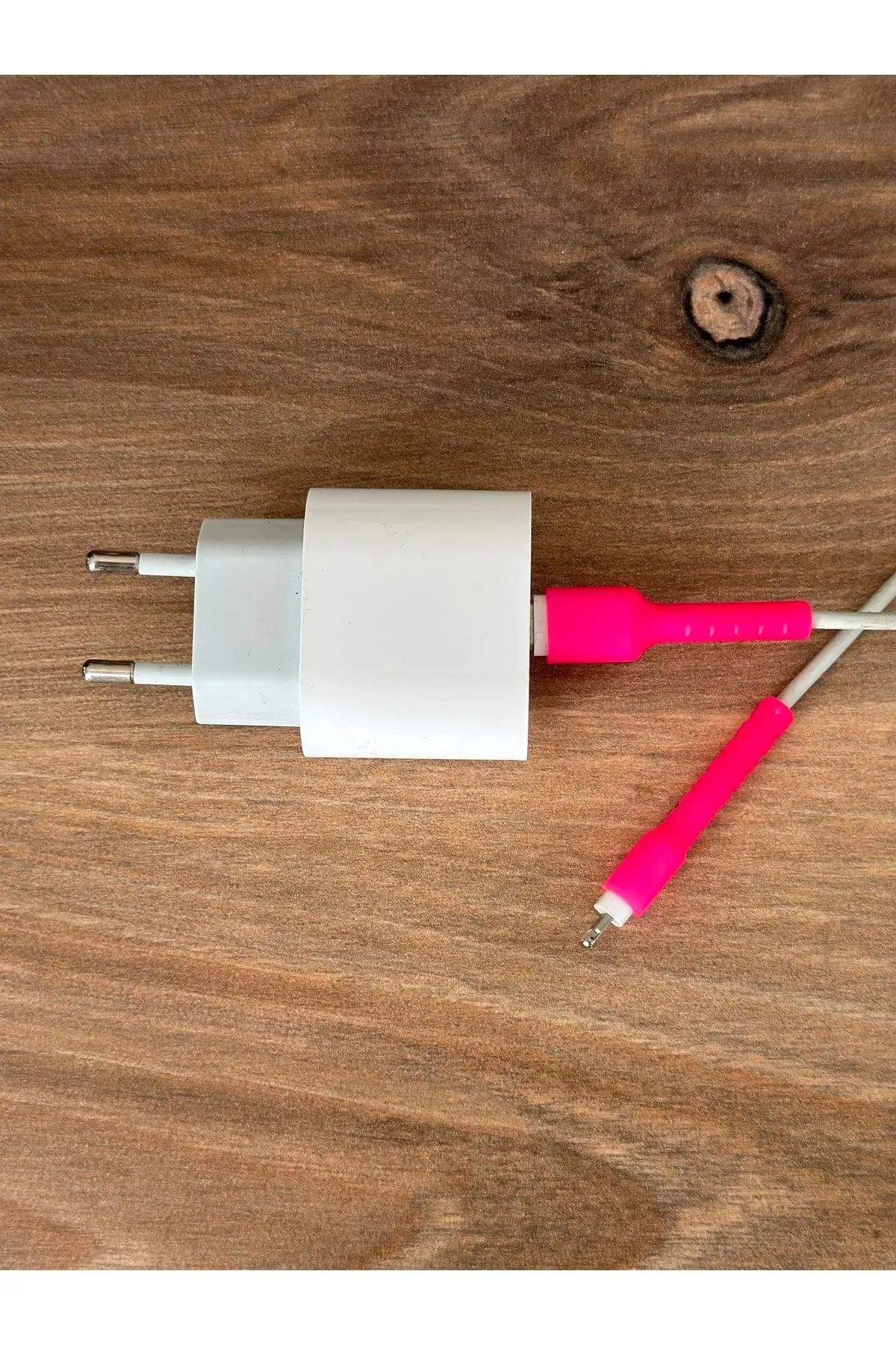 Aksesuar Kablo Koruyucu Çift Taraflı Apple Yeni Nesil Kablo (Type-C to Lightining) İle Uyumlu (Pe