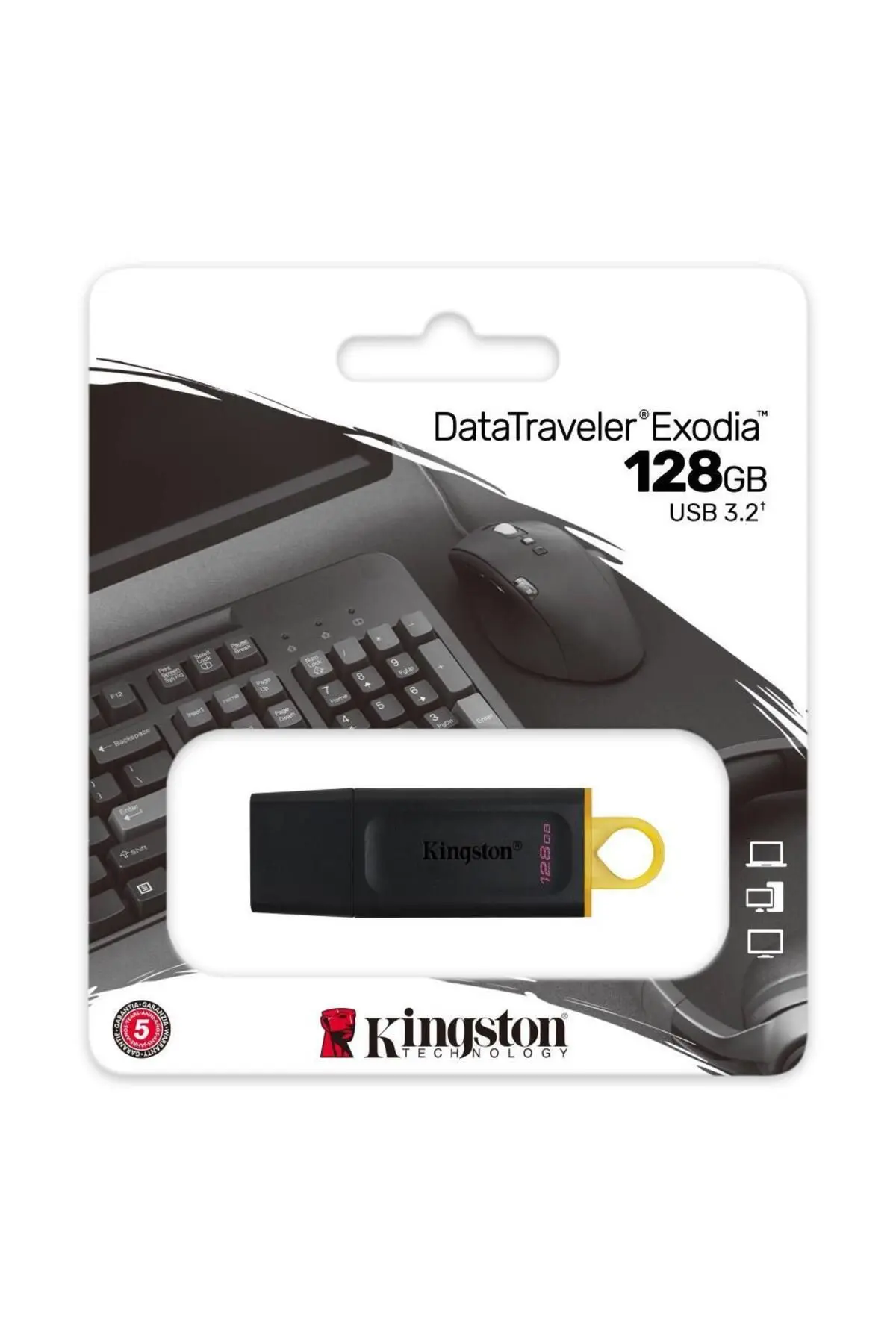 Dtx 128gb Usb 3.2 Gen.1 Datatraveler Exodia Flash Bellek Dtx/128
