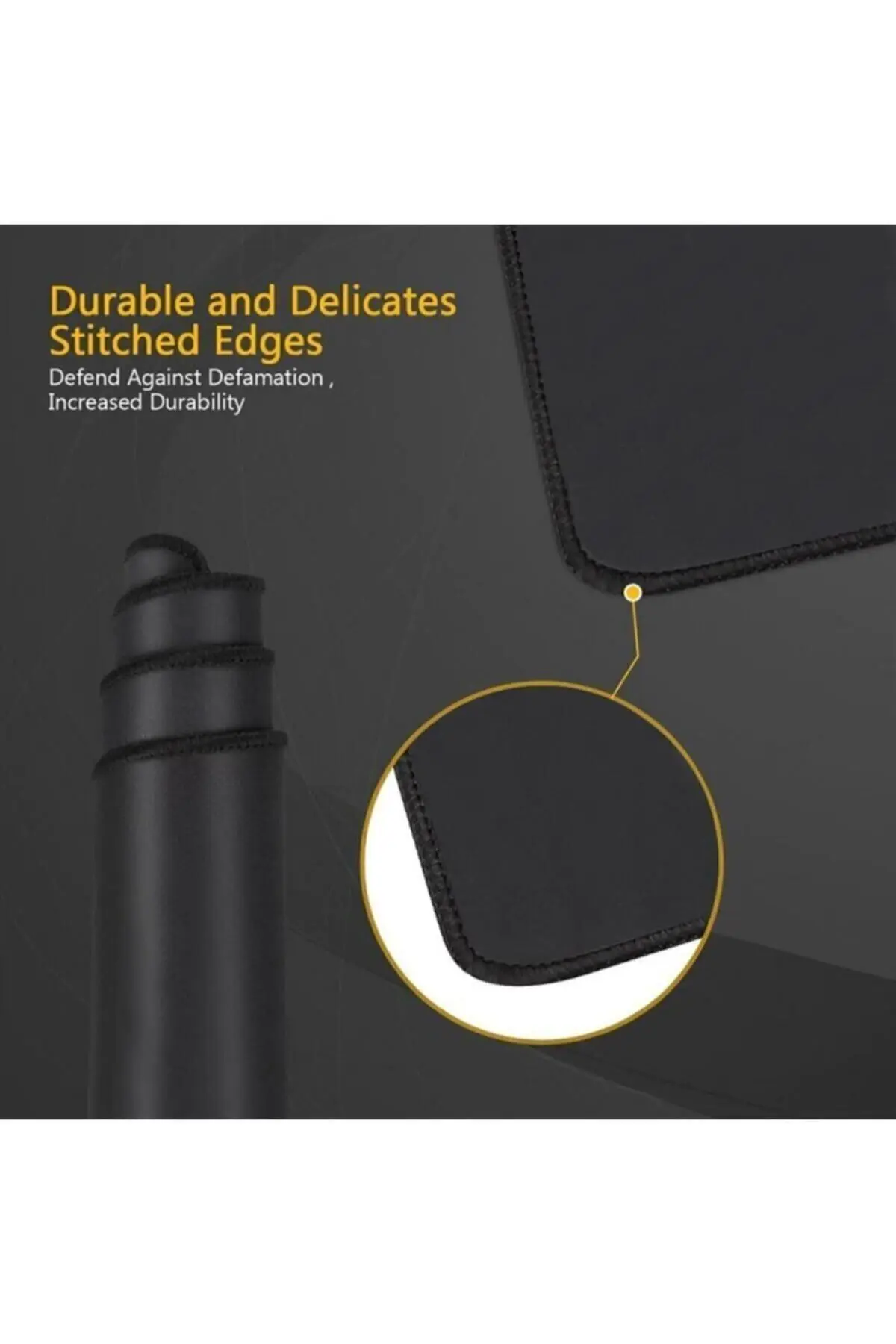 Xxl 90*40 Cm Oyuncu Gamepad Siyah