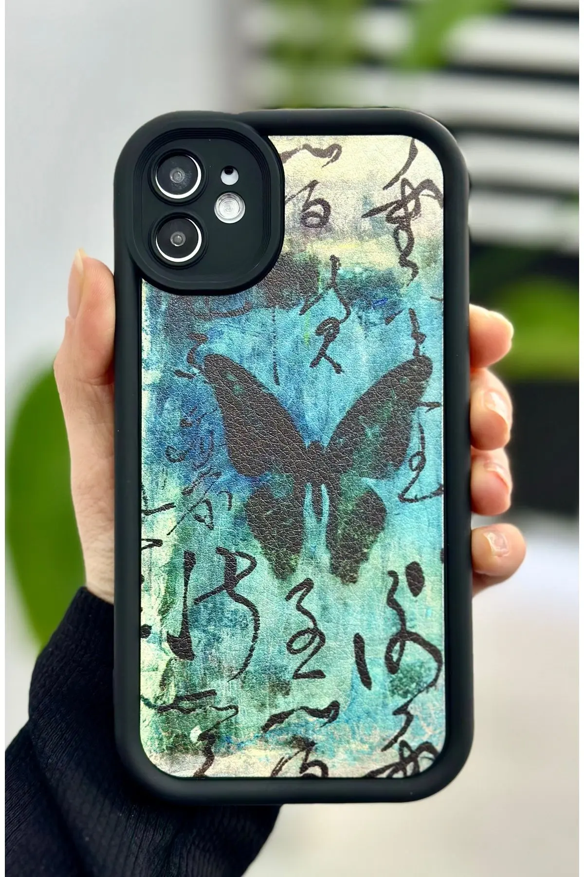 Iphone 11 Uyumlu Kaplama Tasarımlı Yumuşak Silikon Kamera Korumalı Kılıf