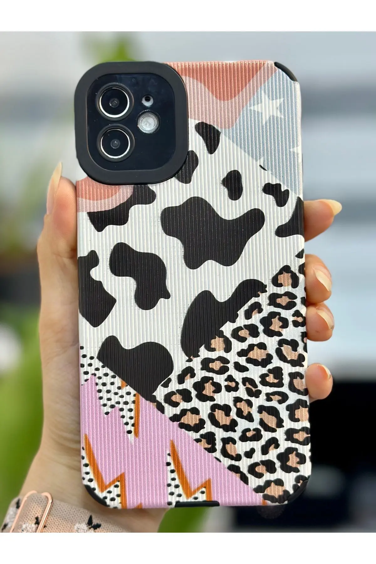 Go Aksesuar Iphone 11 Uyumlu Kaplama Tasarımlı Yumuşak Silikon Kamera Korumalı Kılıf