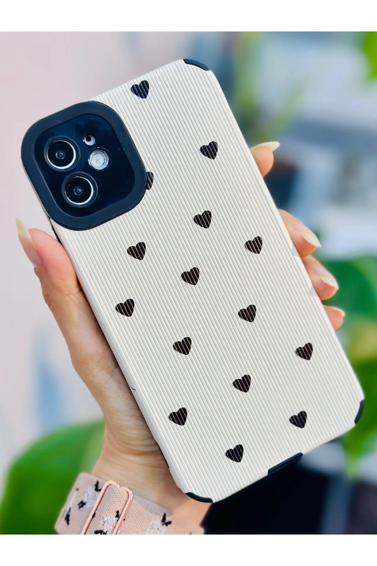 Iphone 11 Uyumlu Kaplama Tasarımlı Yumuşak Silikon Kamera Korumalı Kılıf