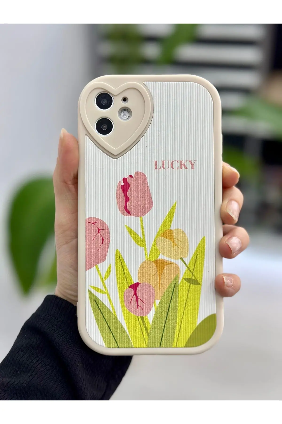 Iphone 11 Uyumlu Kaplama Tasarımlı Yumuşak Silikon Kamera Korumalı Kılıf