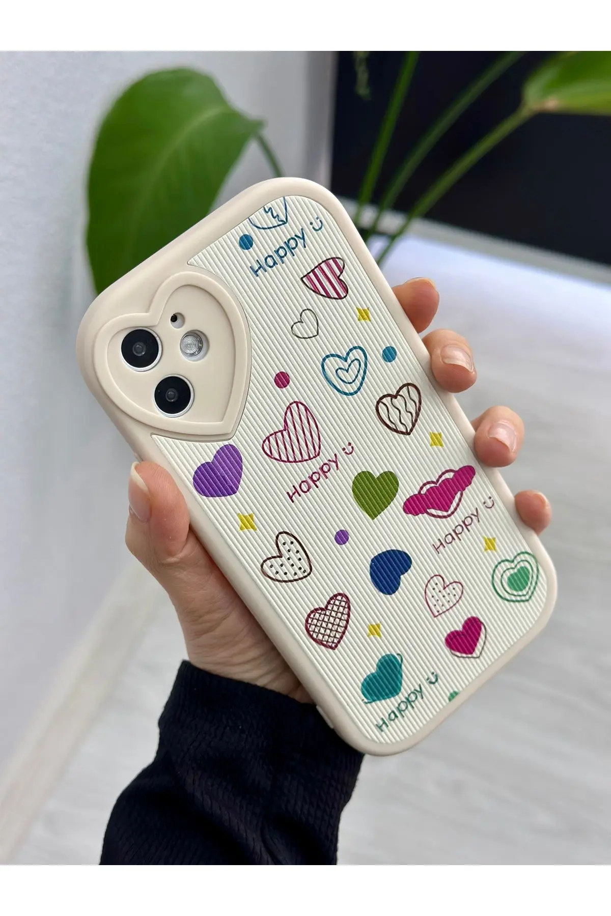 Iphone 11 Uyumlu Kaplama Tasarımlı Yumuşak Silikon Kamera Korumalı Kılıf