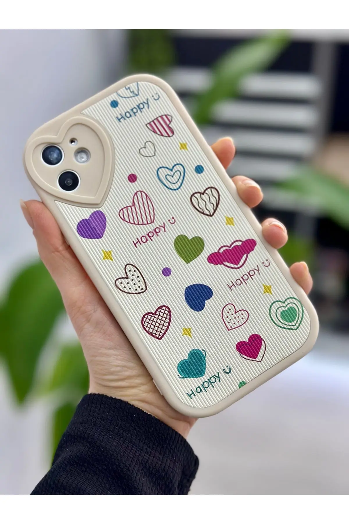 Iphone 11 Uyumlu Kaplama Tasarımlı Yumuşak Silikon Kamera Korumalı Kılıf