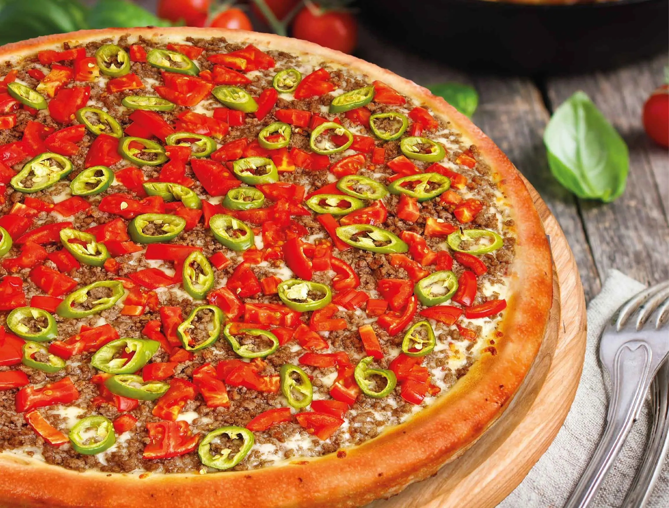 Tomato Special Pizza (Büyük Boy)