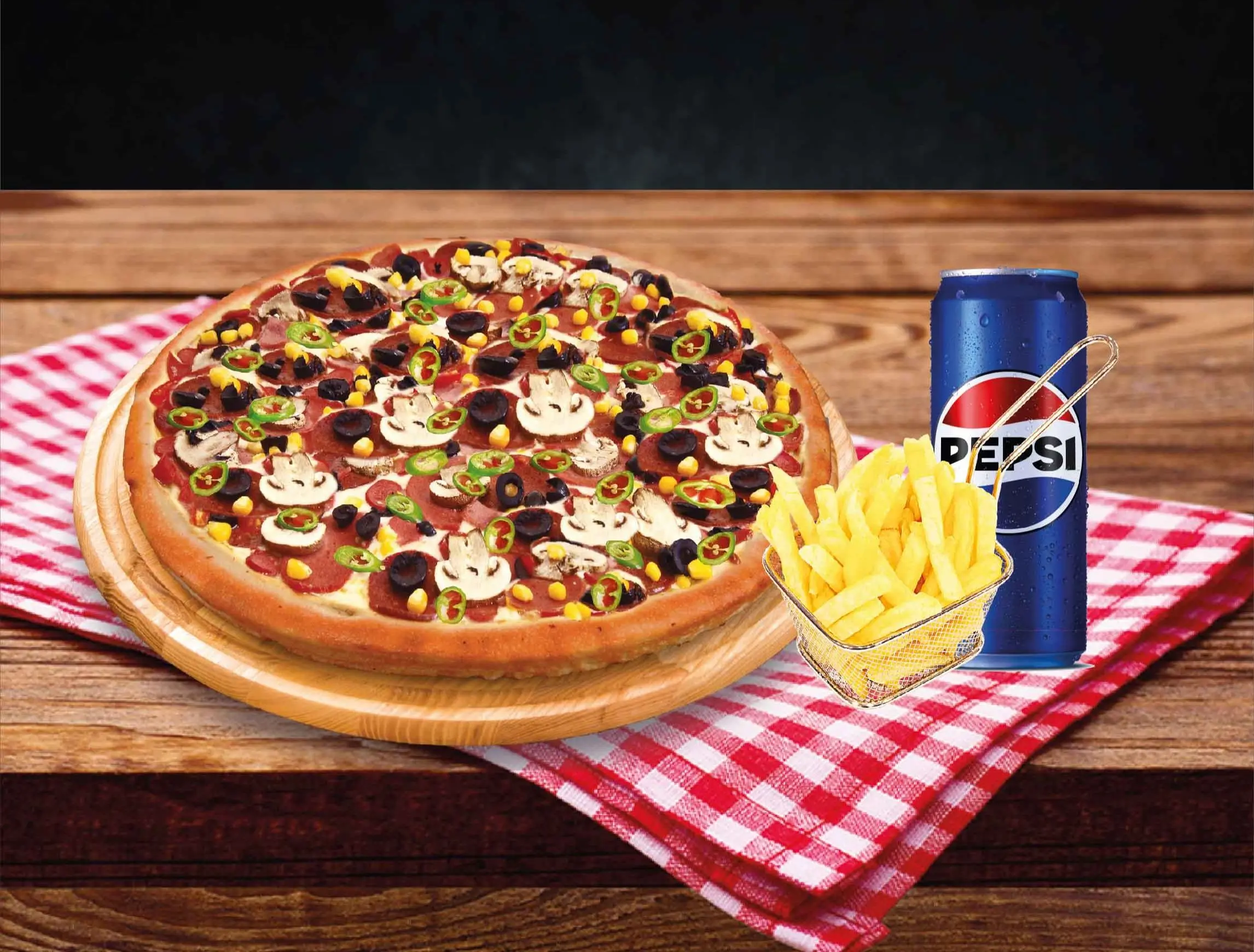 Küçük Boy Pizza Menü