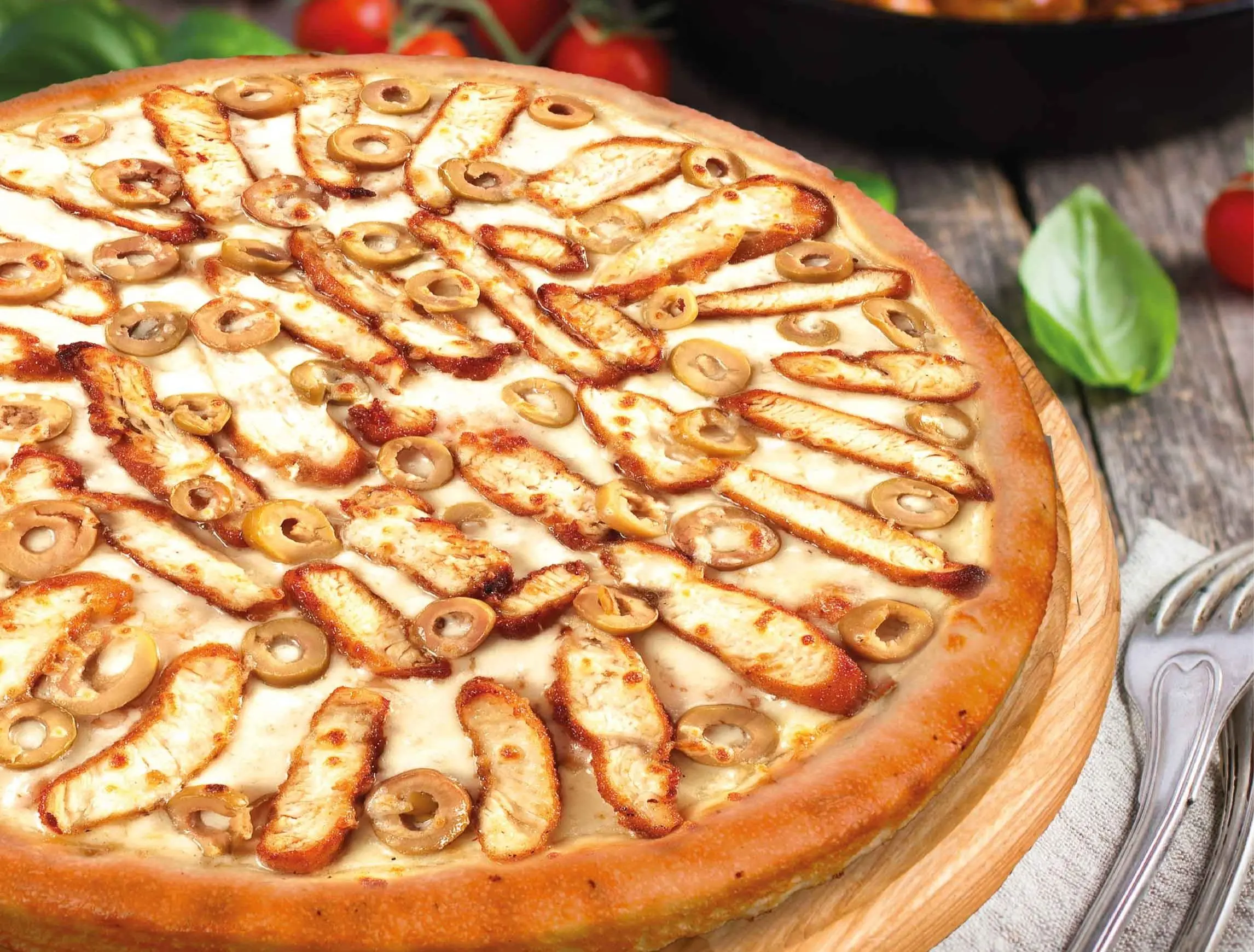 White Pizza (Küçük Boy)