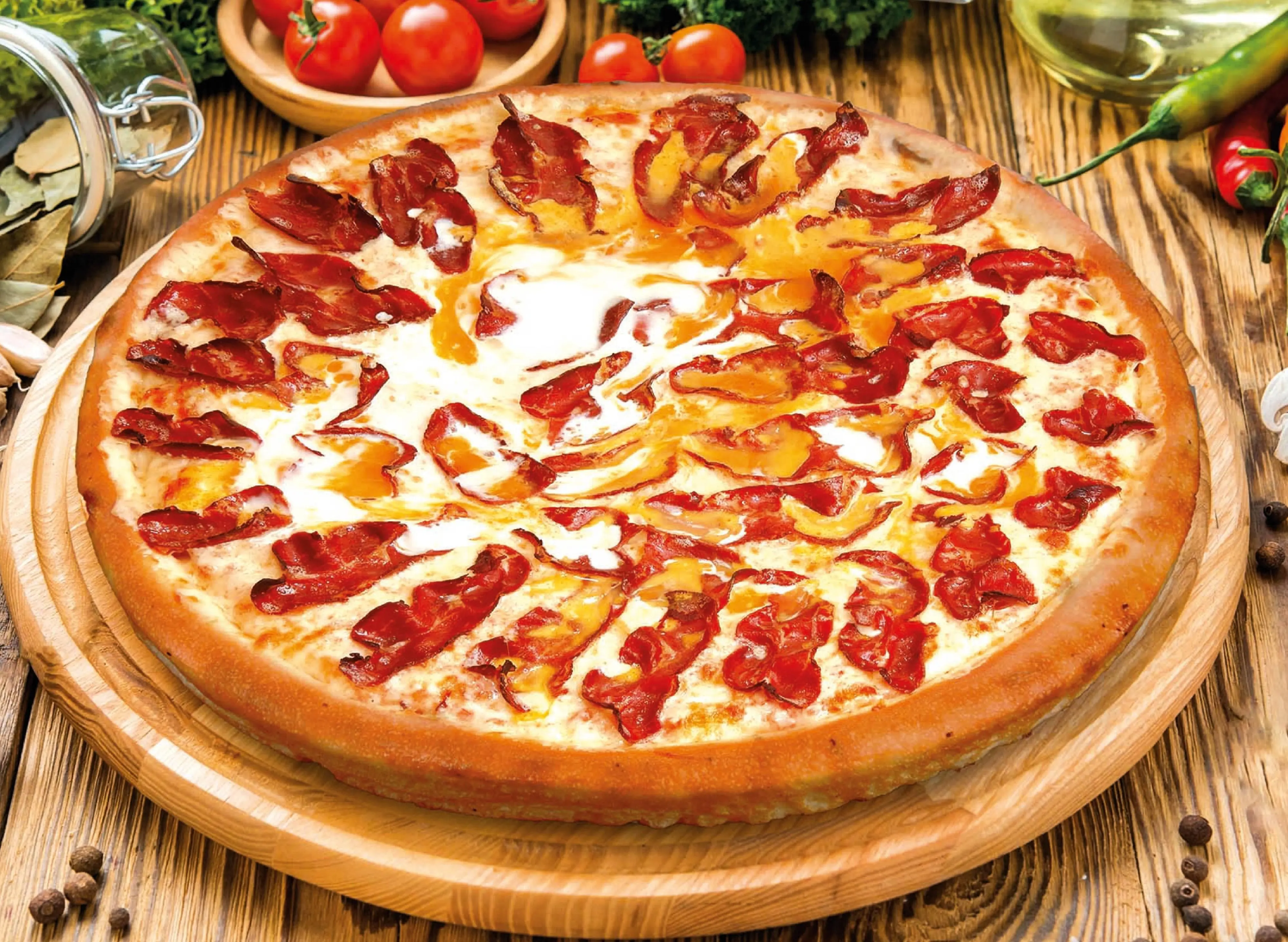 Pastrami Pizza (Büyük Boy)