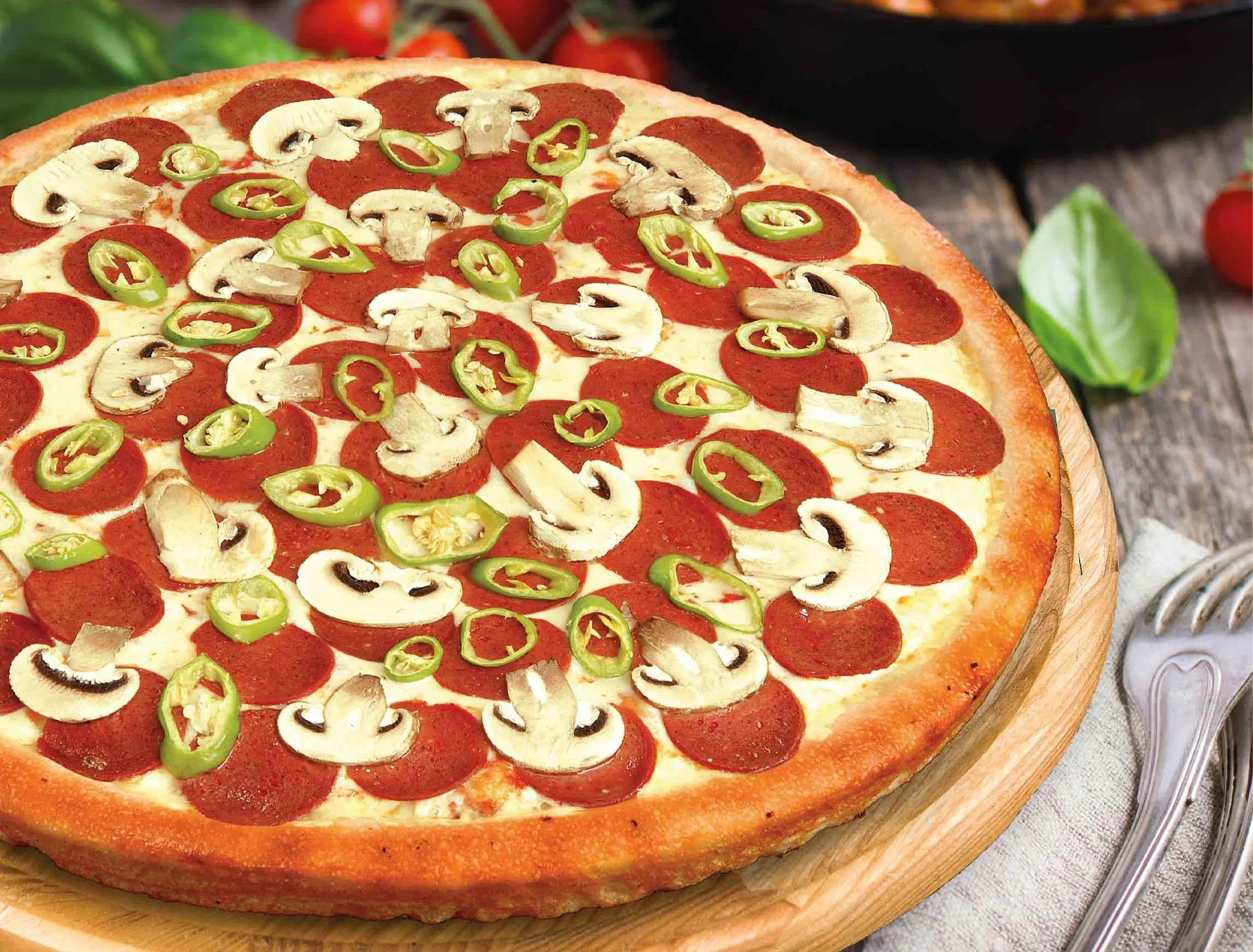 Happy Pizza (Büyük Boy)