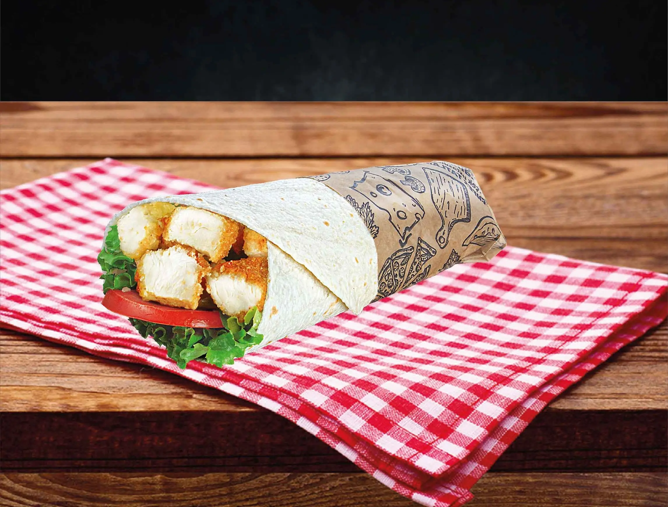 Klasik Küp Tavuk Dürüm