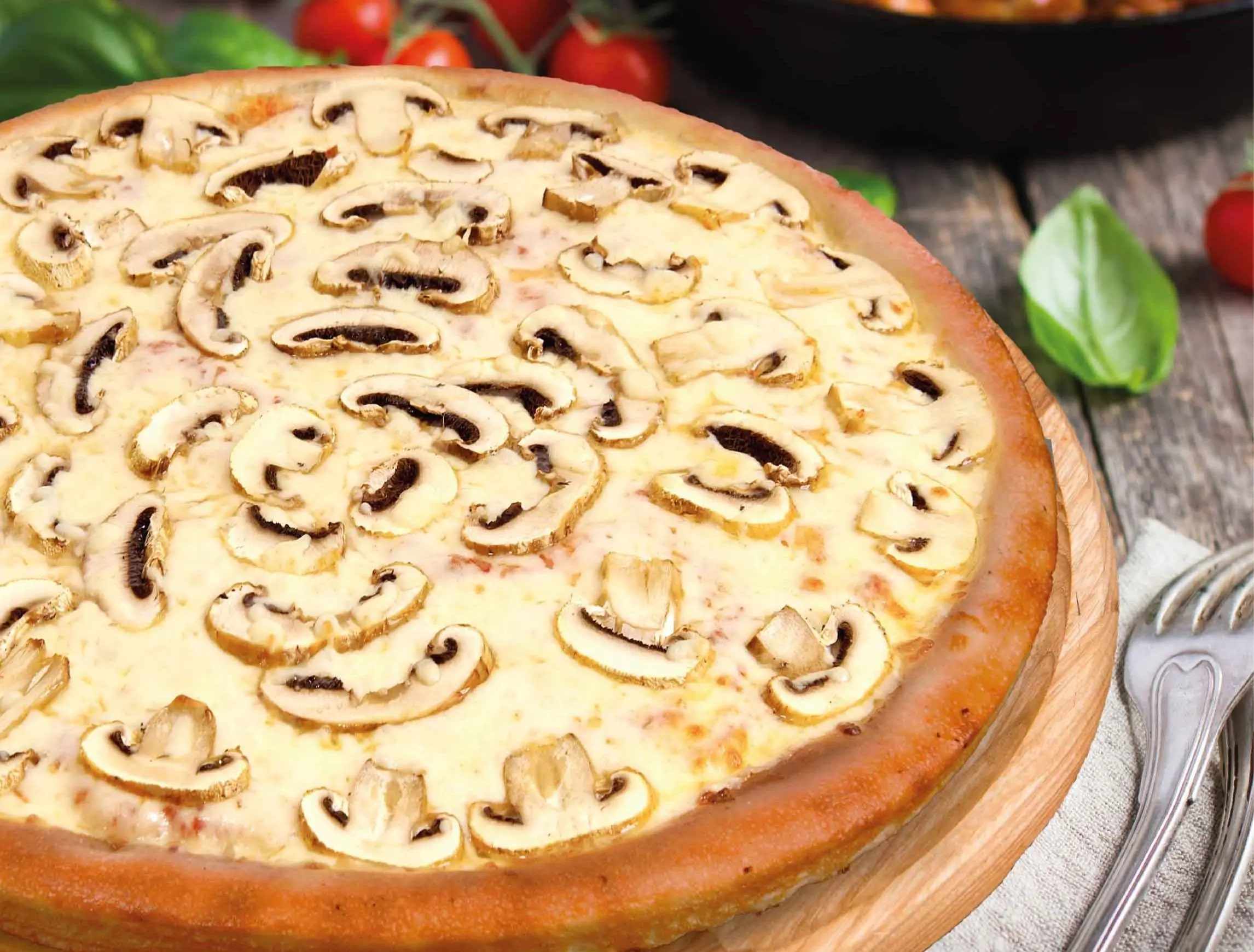 Mushroom Pizza (Küçük Boy)