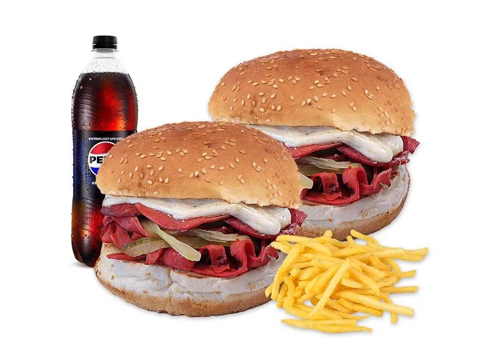 2'li Eritme İso Burger Menü