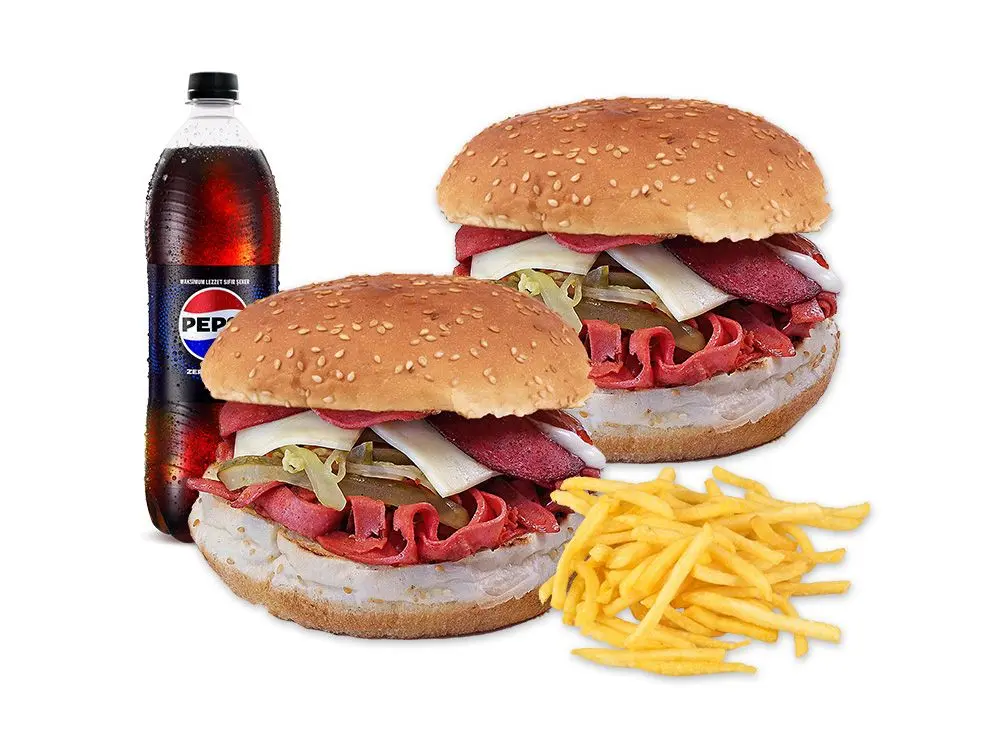 2'li İso Burger Menü