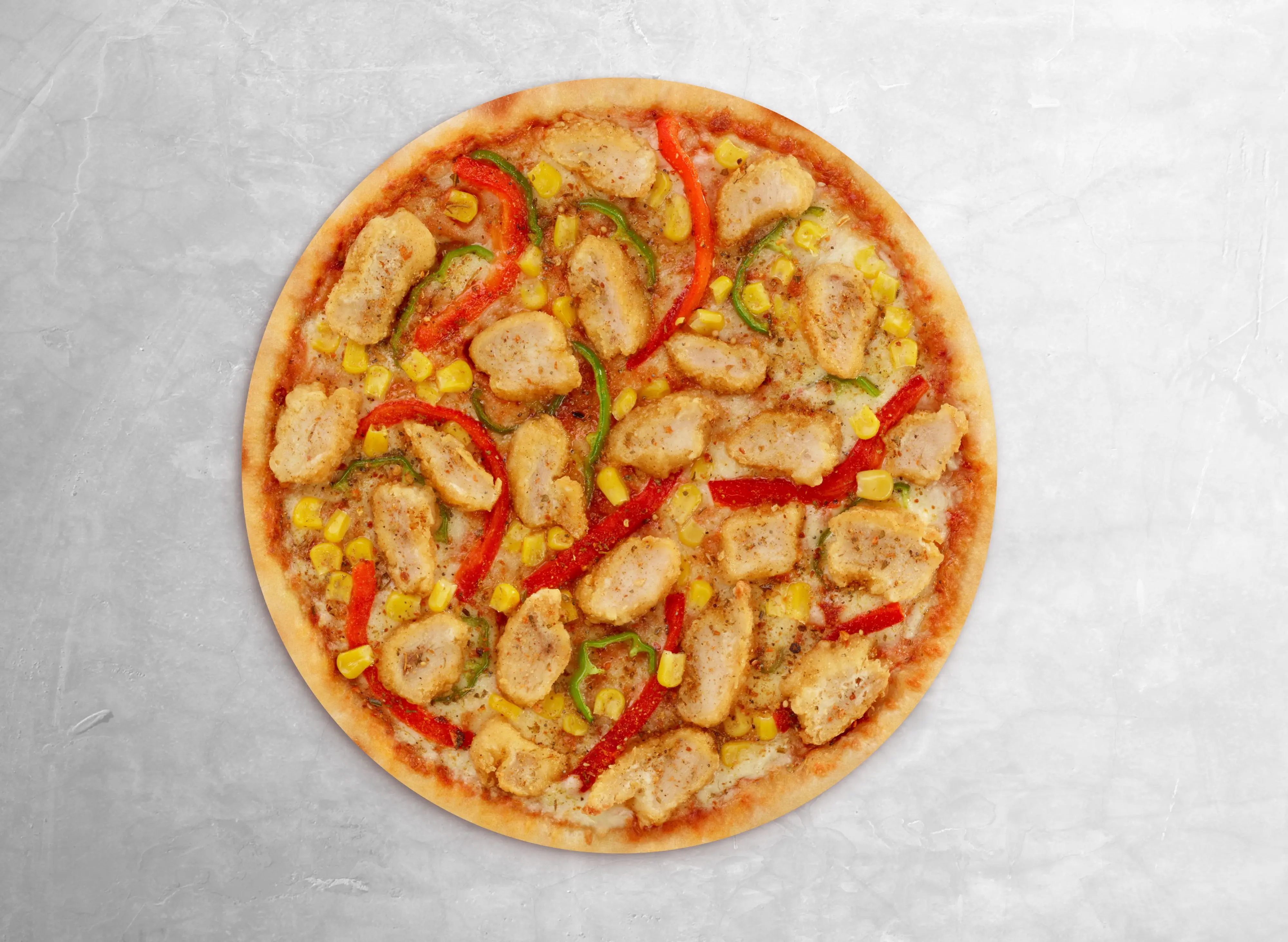 Tavuklu Pizza (Büyük)