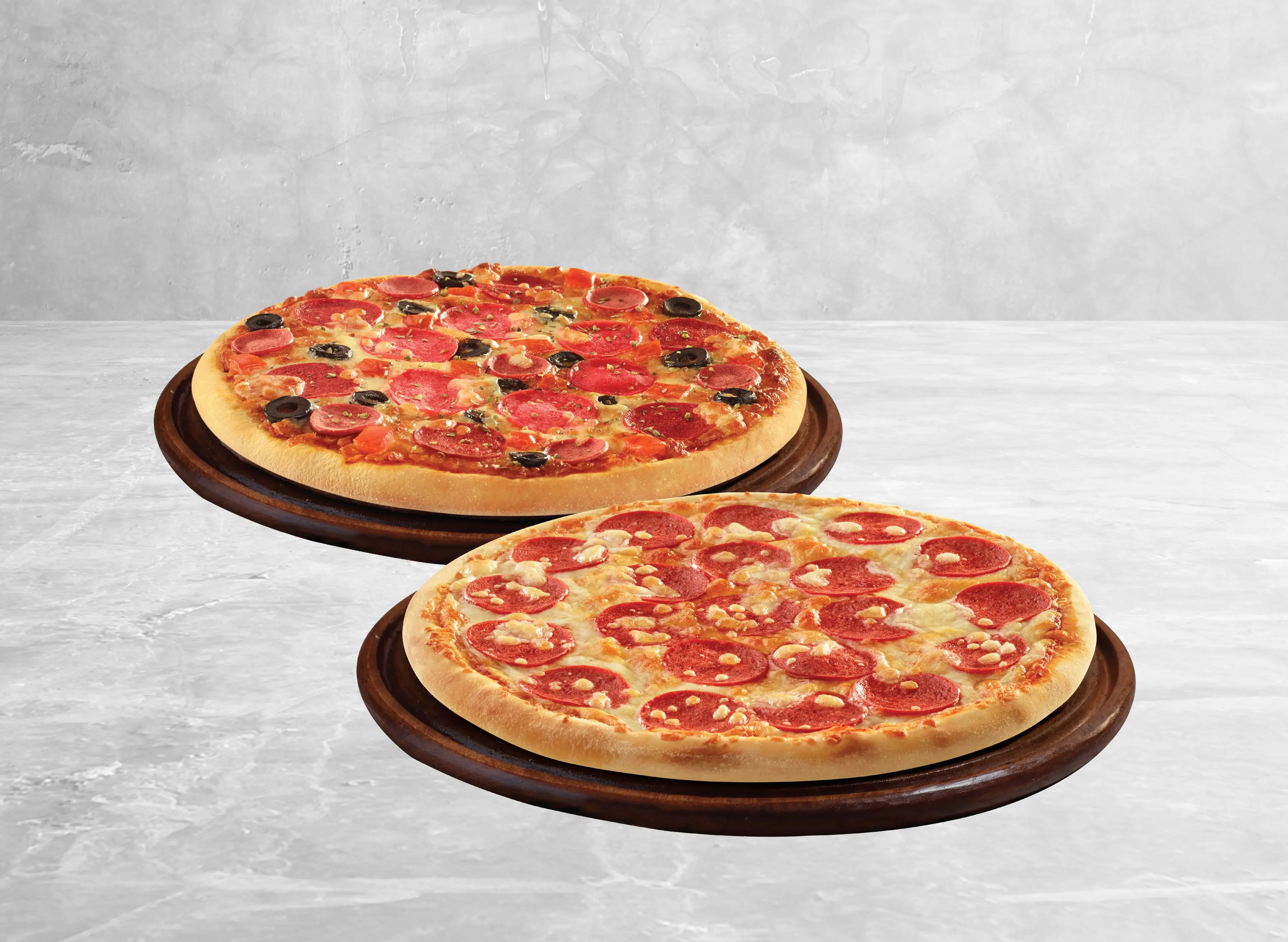 2 Adet Büyük Boy Pizza