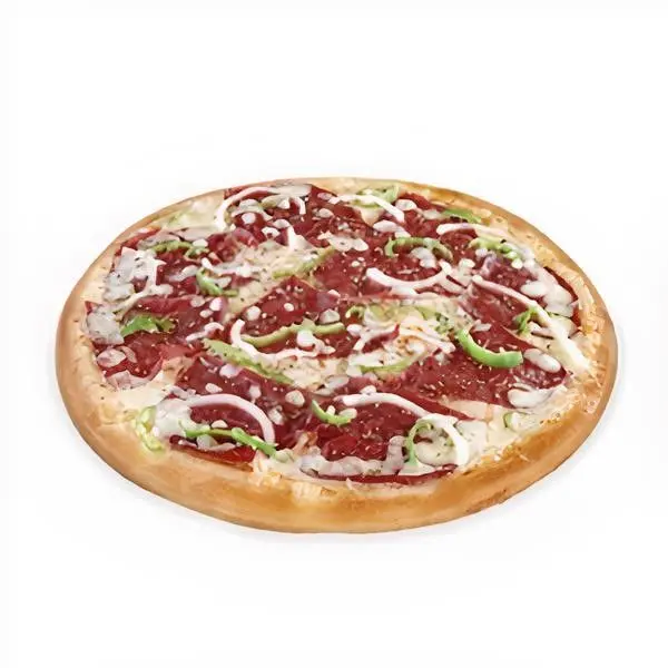 Füme Kaburgalı Pizza (Büyük)