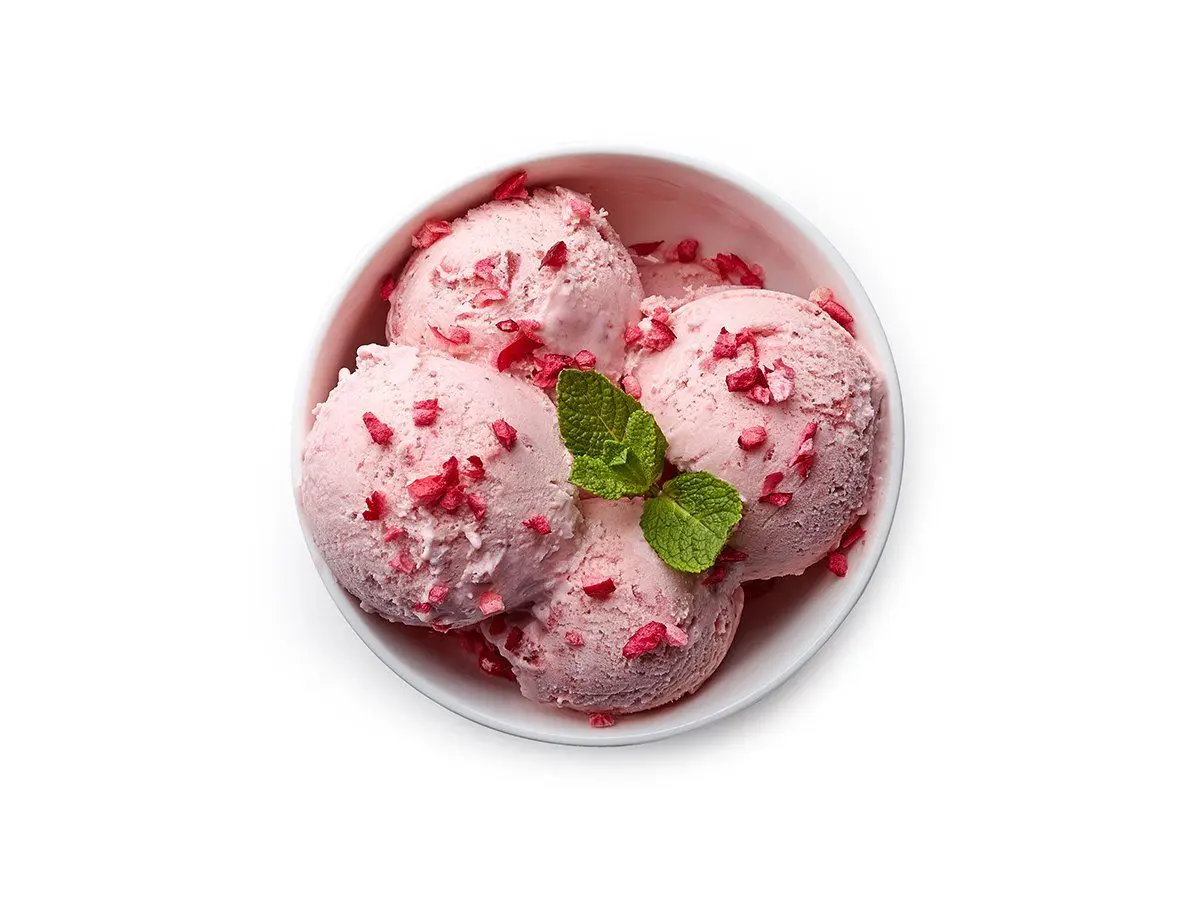 Çilekli Dondurma (250 gr.)