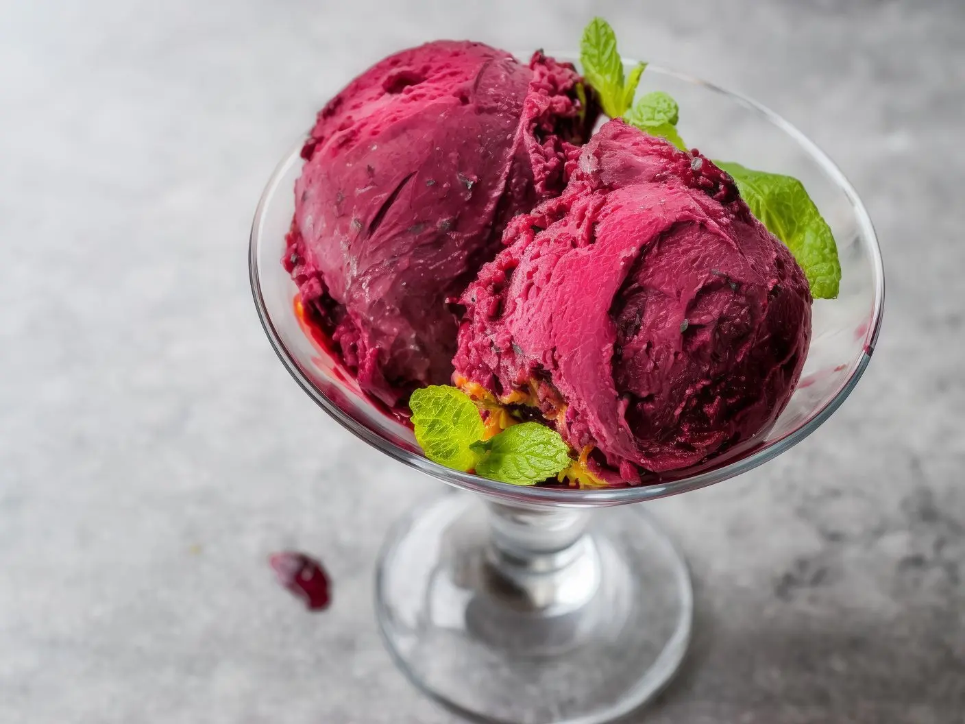 Böğürtlenli Dondurma (250 gr.)