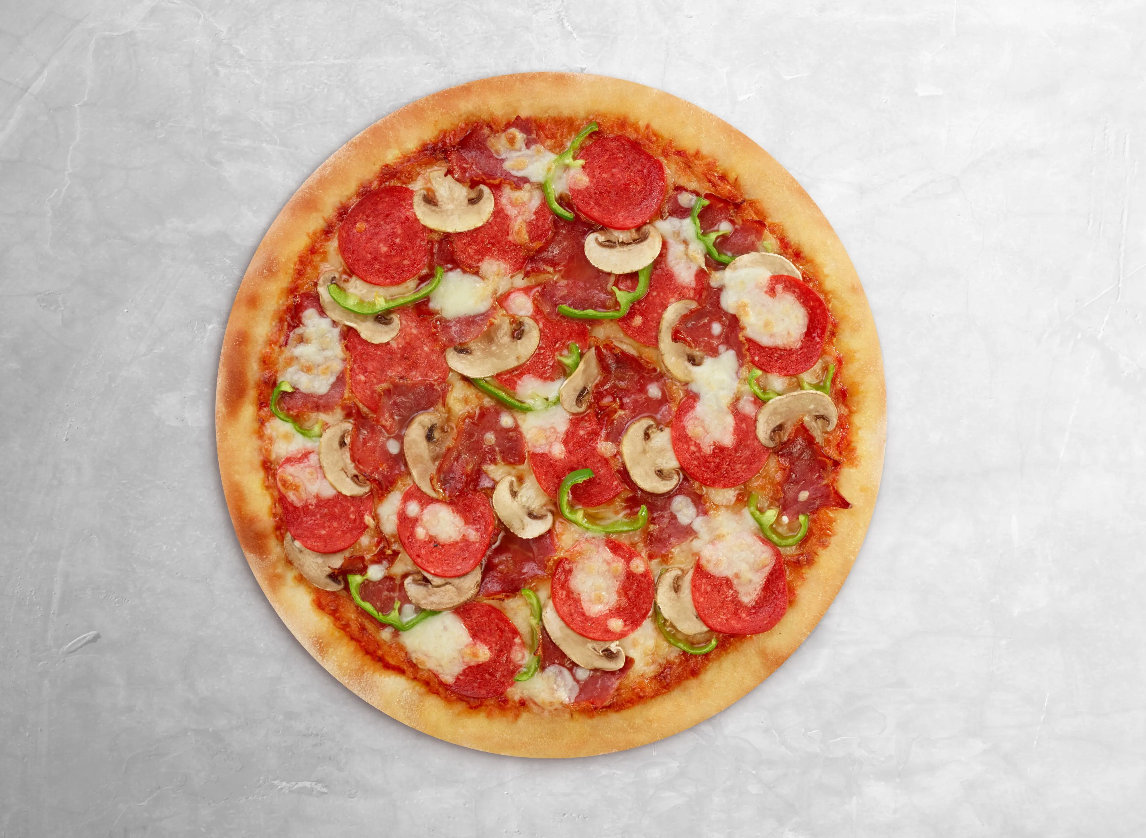 Pastırma & Sucuklu Pizza (Orta)