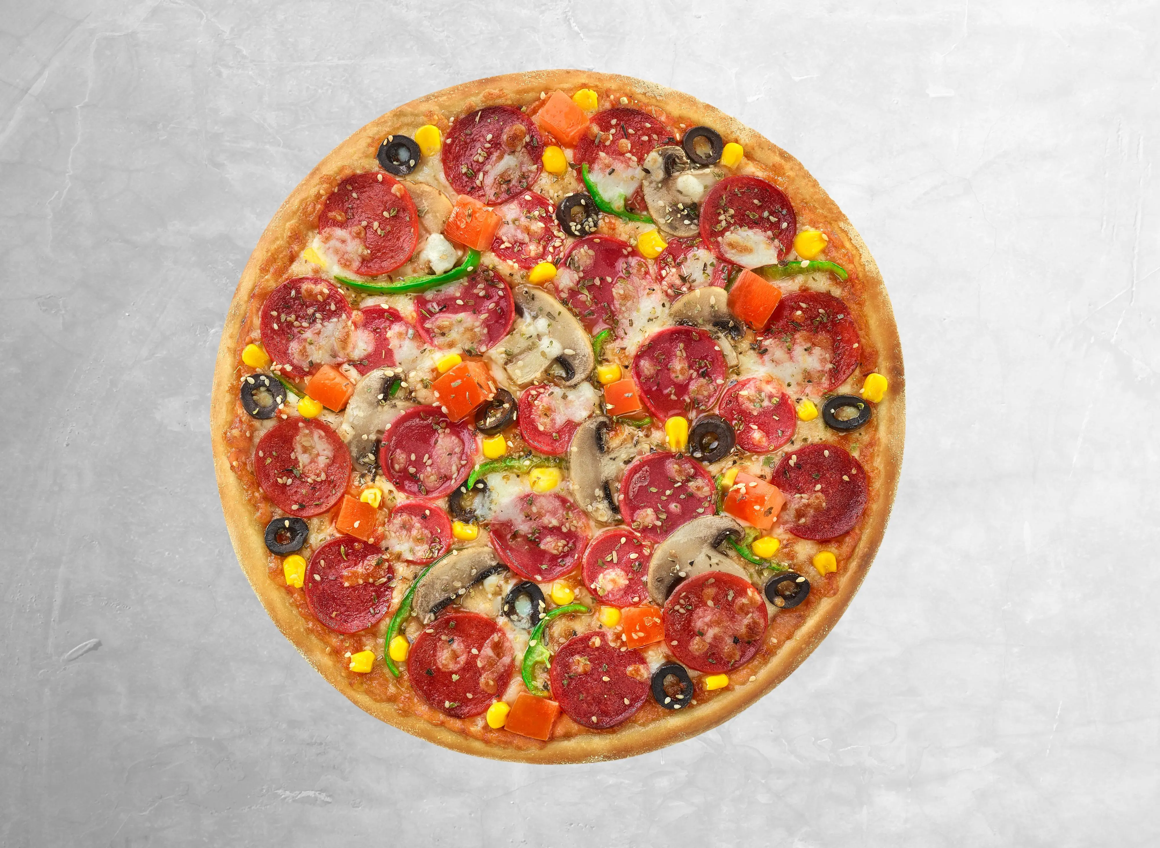 Bol Malzemos Pizza (Büyük)