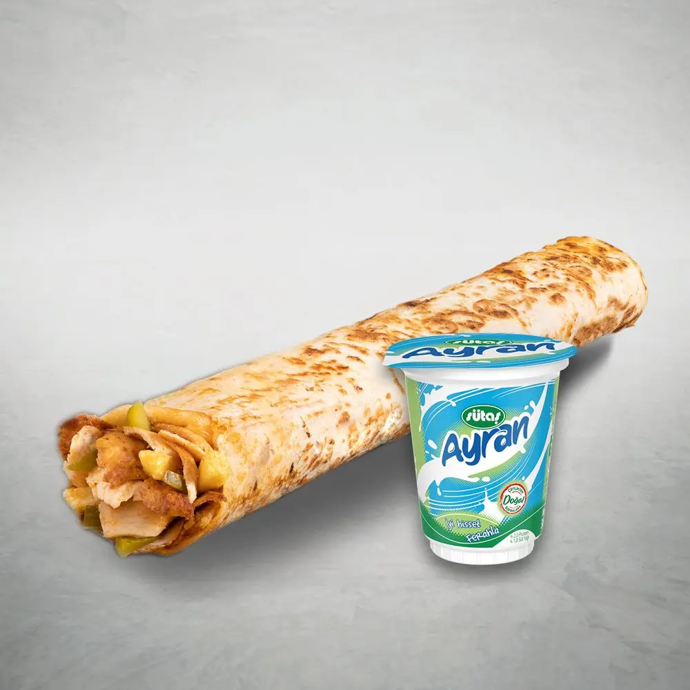 Tavuk Döner XLarge Dürüm Menü