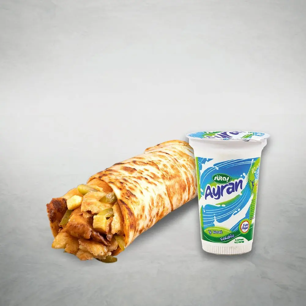 Tavuk Döner Small Dürüm Menü