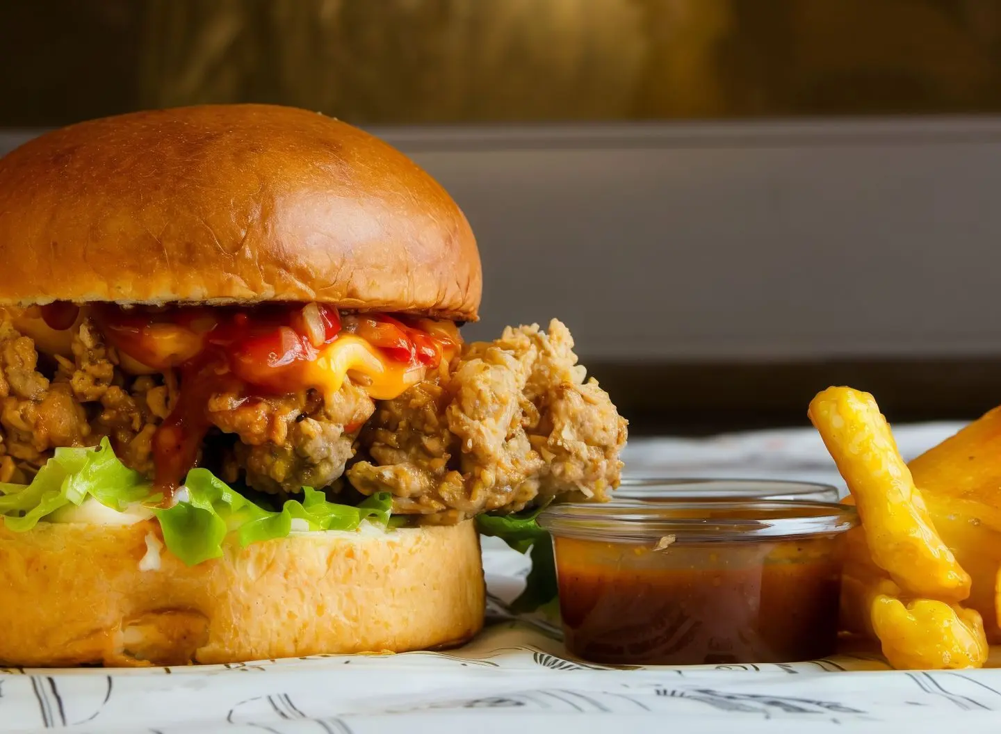 Chicken Salsa Tavuk Burger