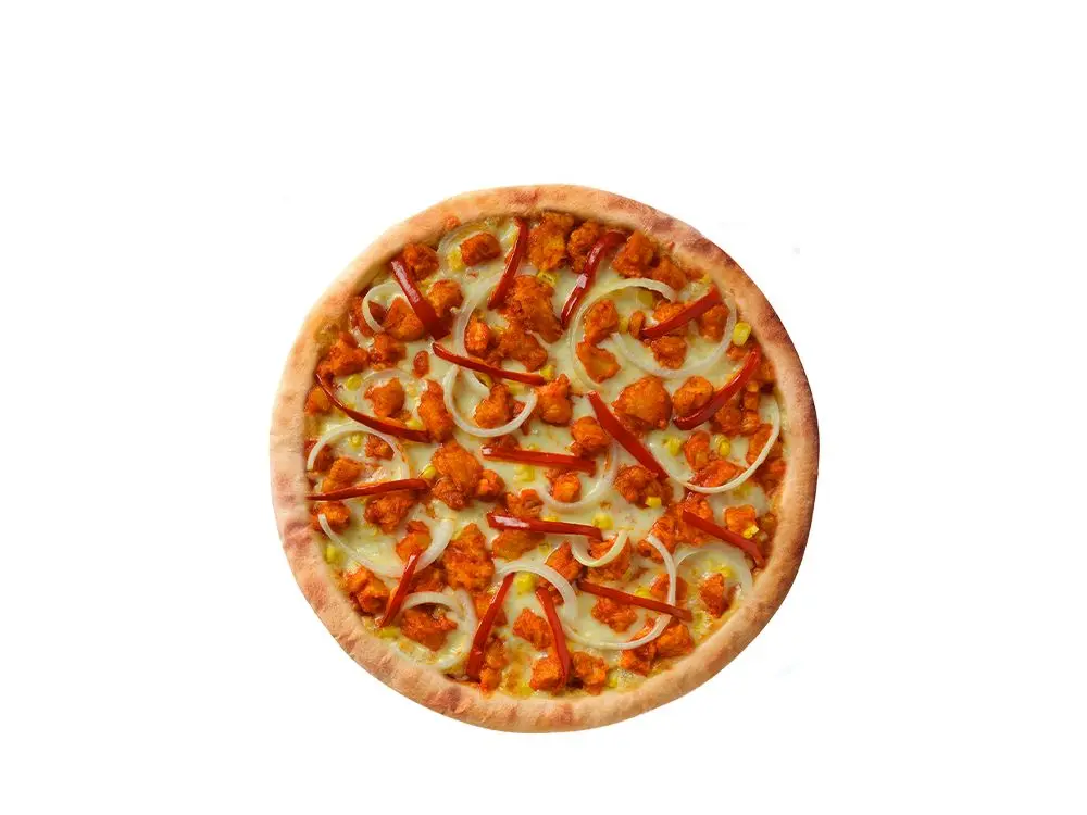 Acılı Tavuklu Pizza (Orta)