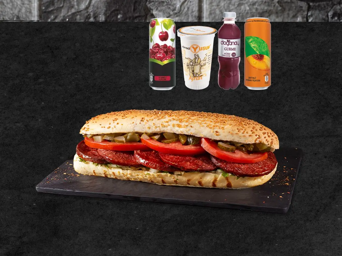 Tam Porsiyon Ekmek Arası Sucuk Menü