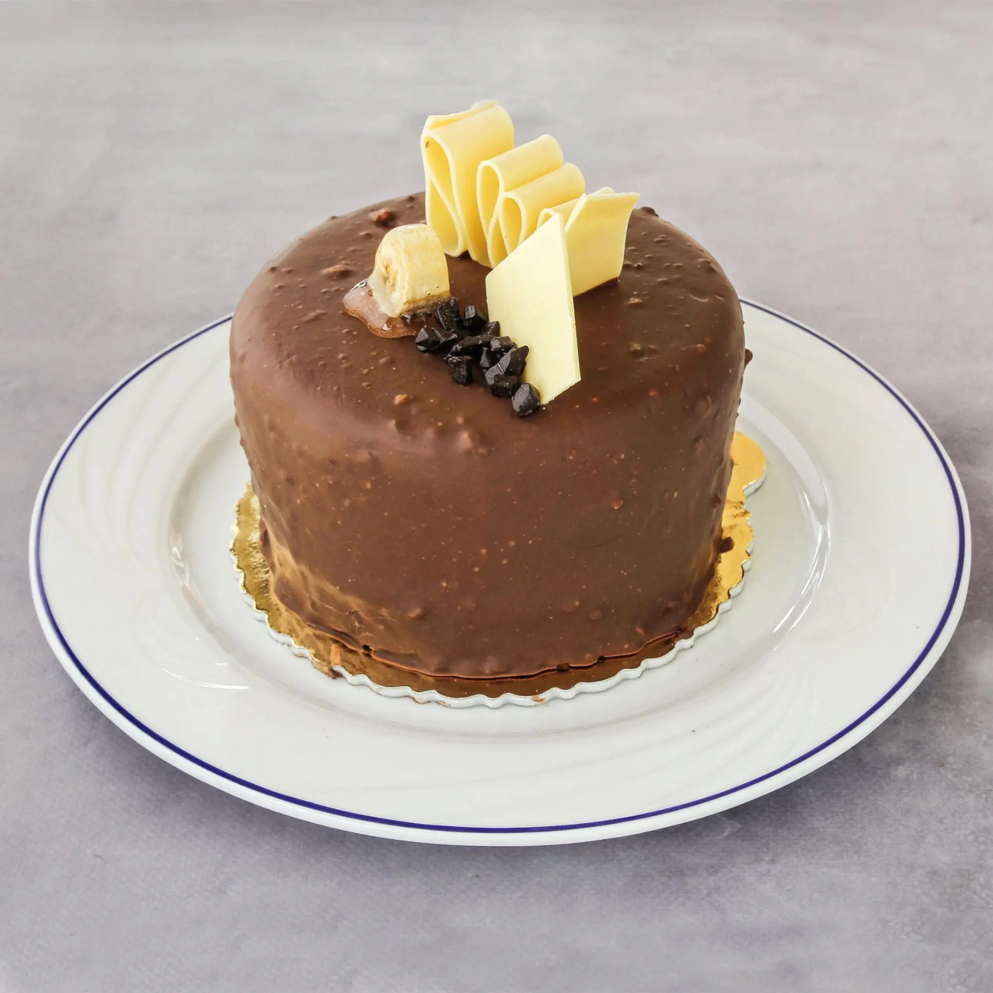 Çikolatalı Muzlu Pasta (6 Kişilik)