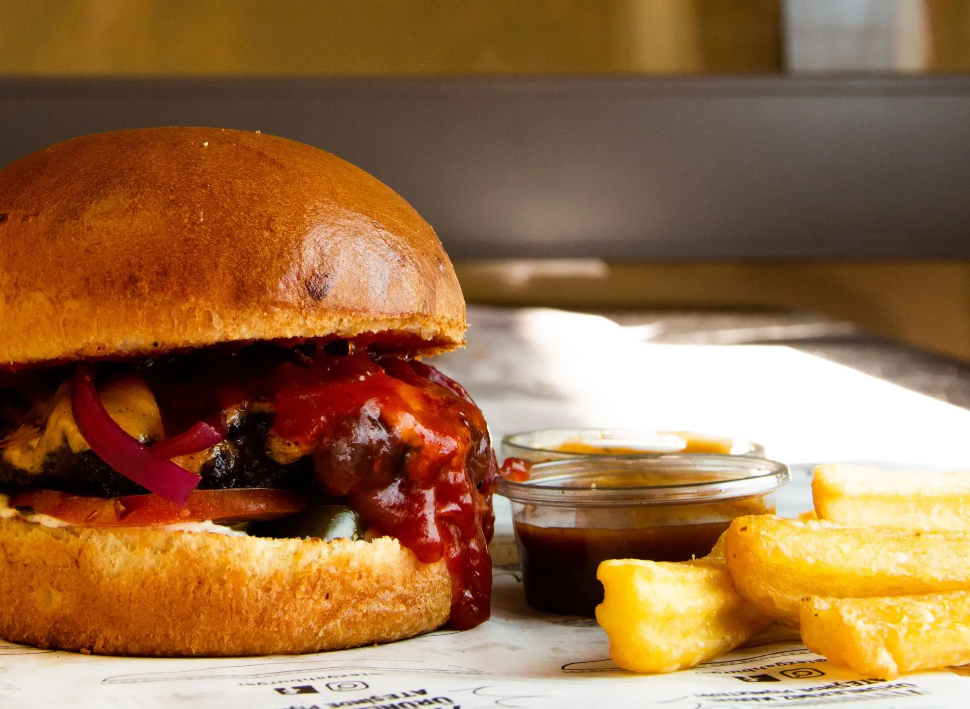 Burning Cheese (Acı) Burger