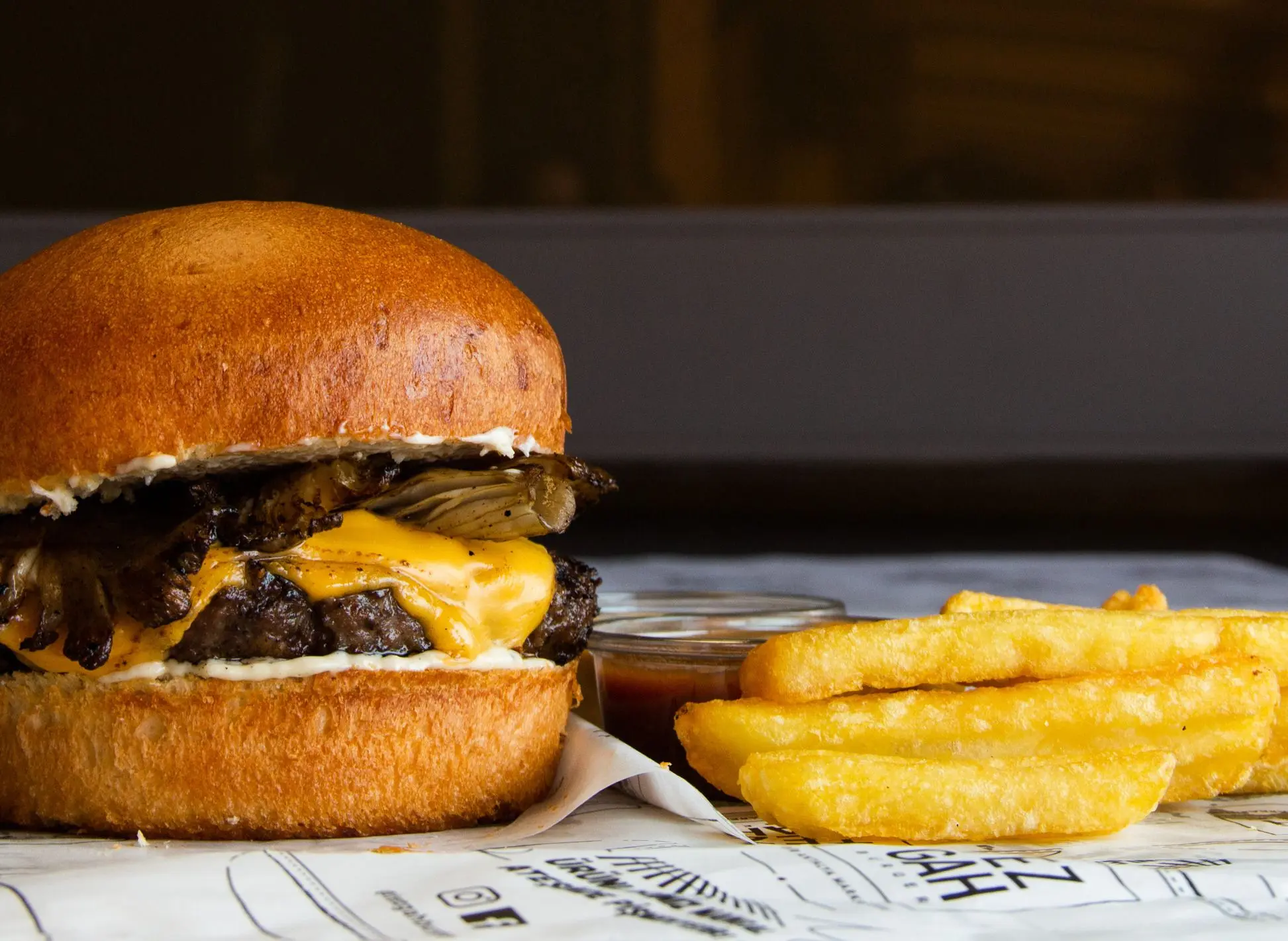 Leaf Mushroom Burger