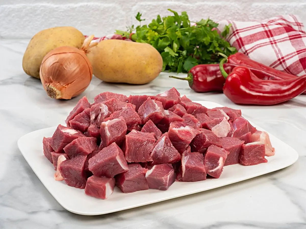 Köfteci Yusuf Dana Kuşbaşı (300 gr.) (Çiğ)