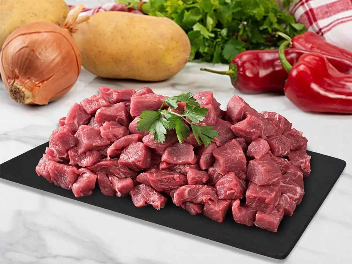 Yağsız Dana Kuşbaşı (300 gr.) (Çiğ)