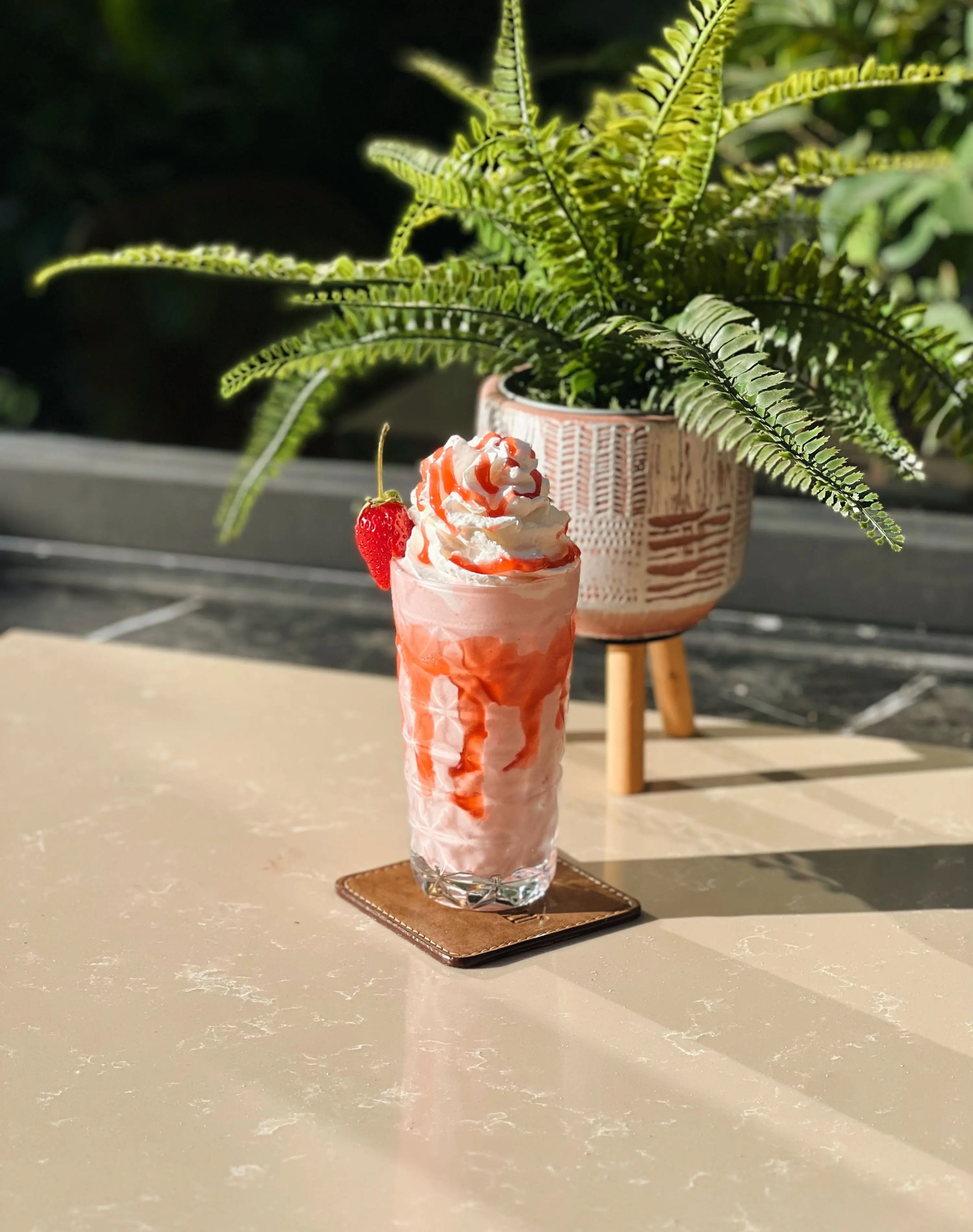 Çilekli Milkshake