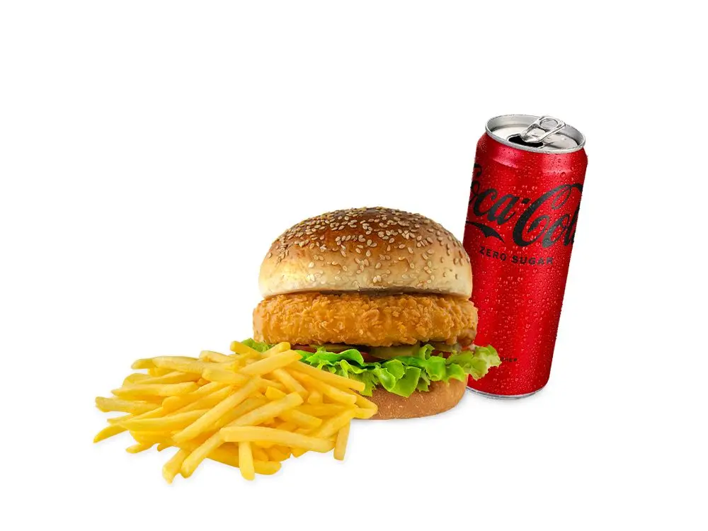 Chicken Burger Menü