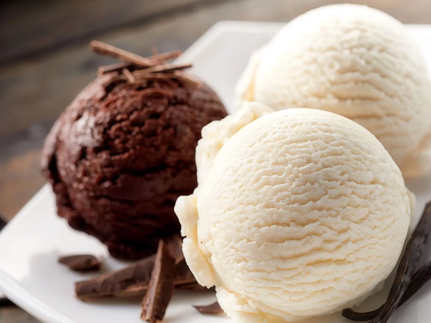 Sade & Kakaolu Dondurma (1 kg.)