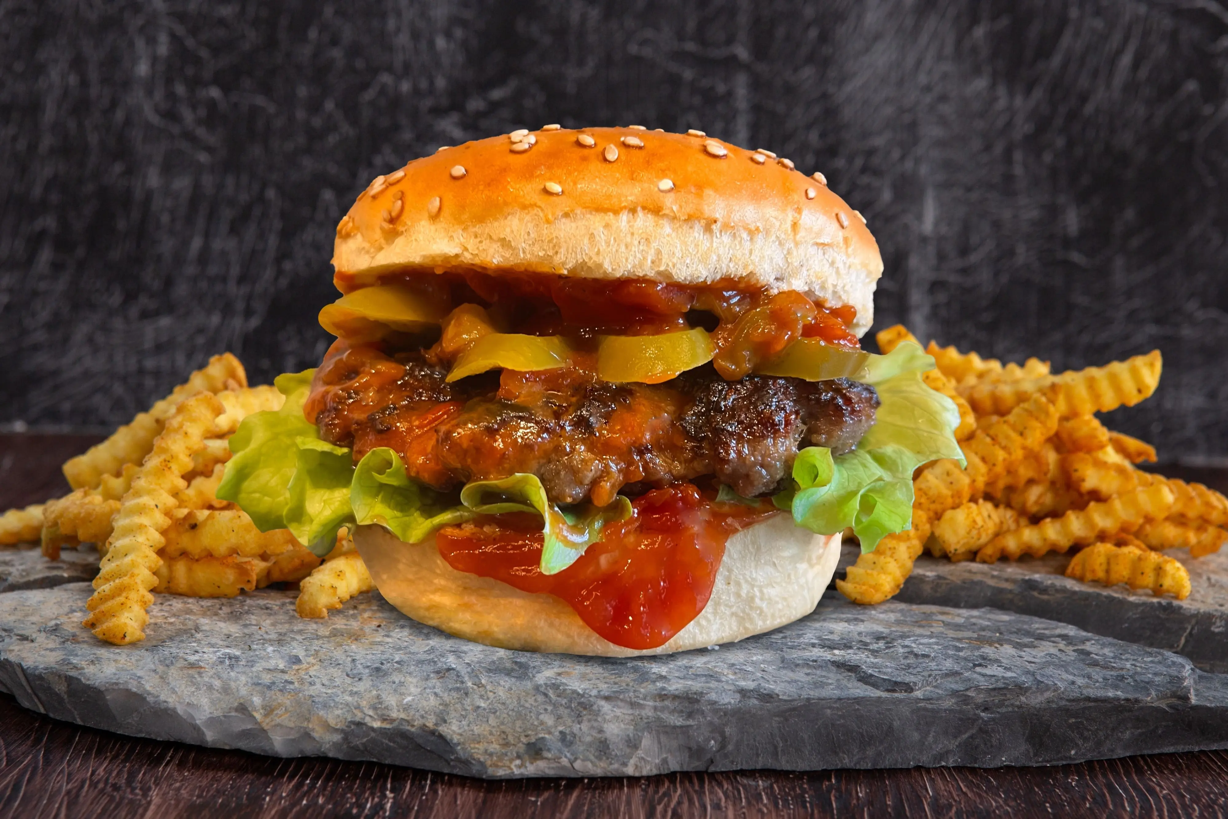 Regular Smash Spicy Burger