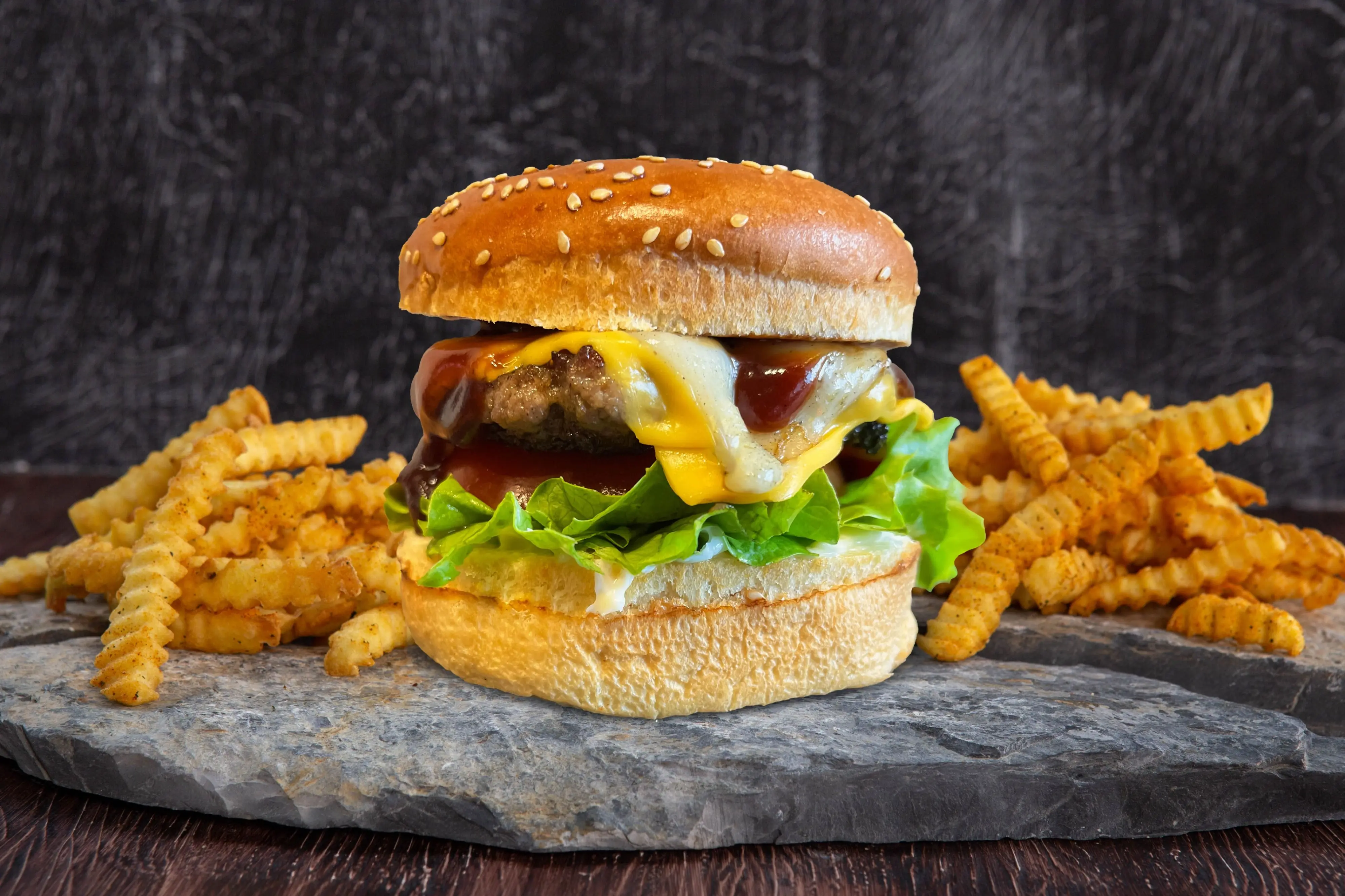 Regular Smash Cheese Burger